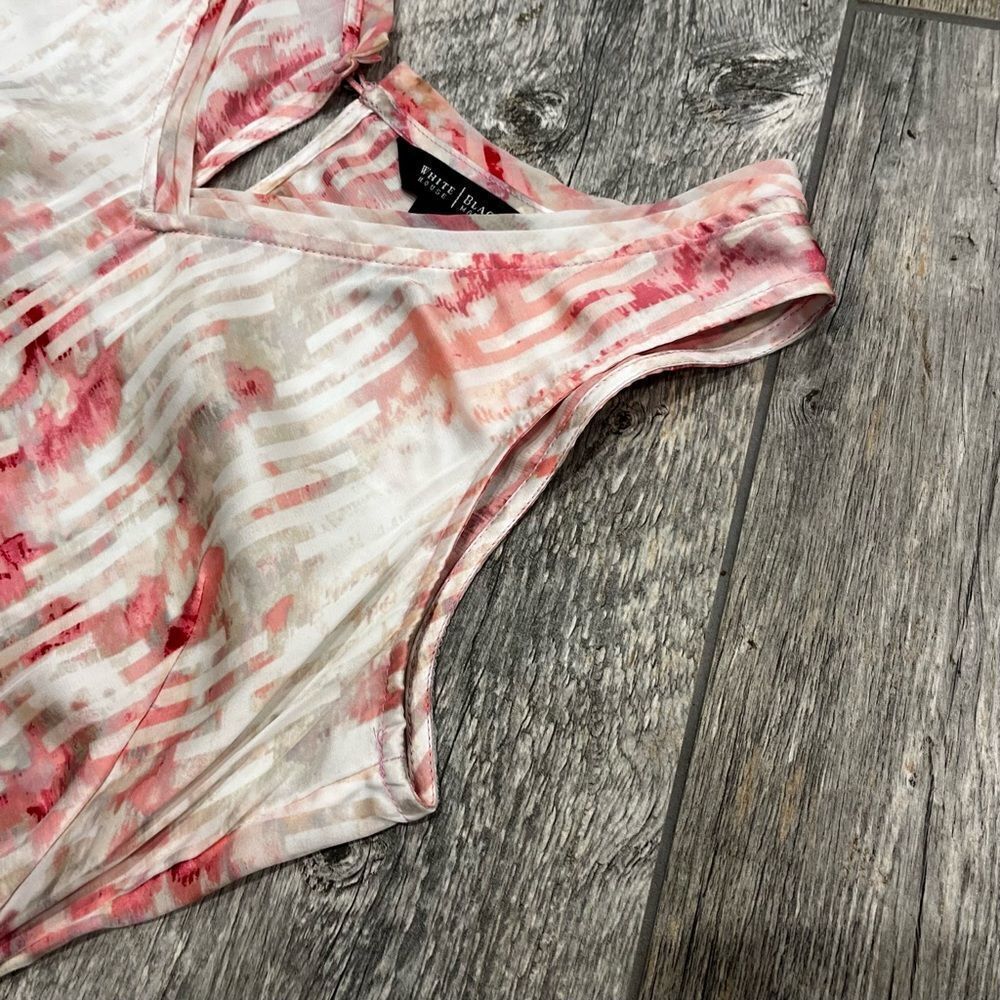 WHBM striped sleeveless top - Picture 2 of 12